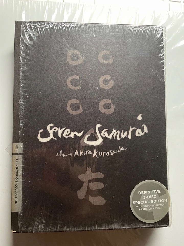 KUROSAWA SEVEN SAMURAI  2006 CRITERION 3 DVDs Slipcase, Booklet EXCELLENT SHOWN - Image 4 of 4