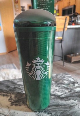 Starbucks 2024 Employee Edition ''Green Apron'' 24 oz Tumbler with Sticker 