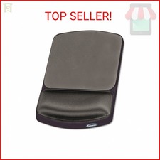 Fellowes Gel Mouse Pad Wrist Support - Graphite 91741 