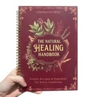 The Natural Healing Handbook Spiral Herbal Remedies Wellness Recipes Guide Gift