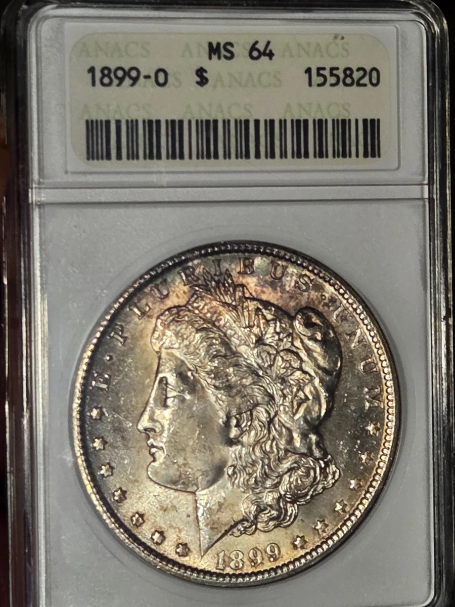 New Orleans Silver 1899 Year Morgan US Dollars (1878-1921) for
