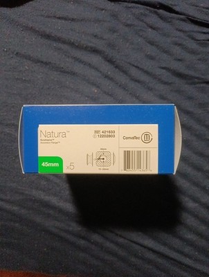 ConvaTec Natura Durahesive Basisplatte 45mm 5St  PZN 12202803 MHD Abgelaufen 
