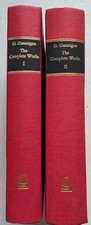 The Complete Works . Edited by John W. Cunliffe. 2 volumes - Verlag G.Olms 1974