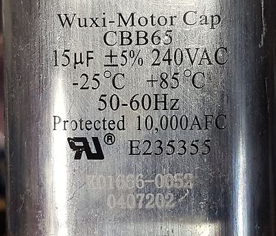 chipi(ϋ) Shizuki WME-RS Motor Run Capacitor 450VAC 45uf Metallised