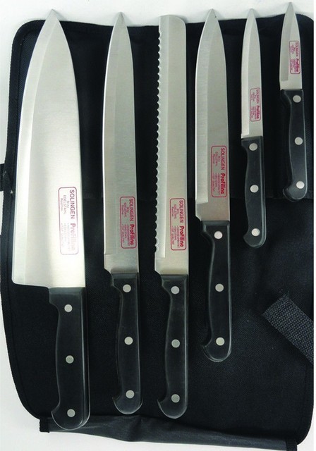 Solingen Germany Chef Knives 6 pc Cutlery Kit Profiline ...