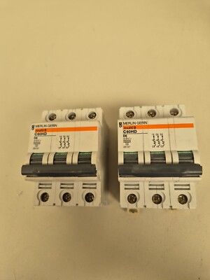 Merlin Gerin multi 9 mcb C60HD D6