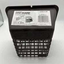 Deflect-O Universal Bird Guard, Brown, Fits over any 3" or 4" vent hood, UBGBB
