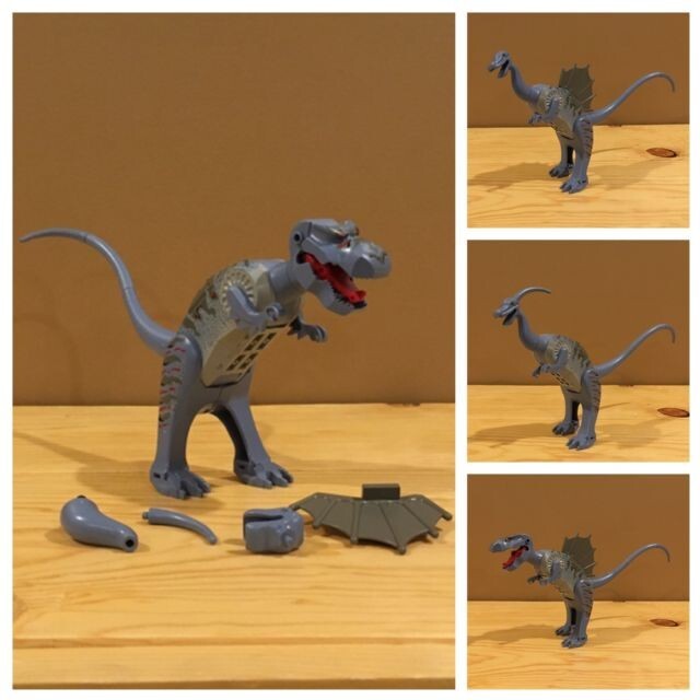 JurassicJade LP EP ソノシート レコード 3点セット LEGO Dinosaurs Set 6720 Tyrannosaurus Rex Spinosaurus T-Rex 4 in 1