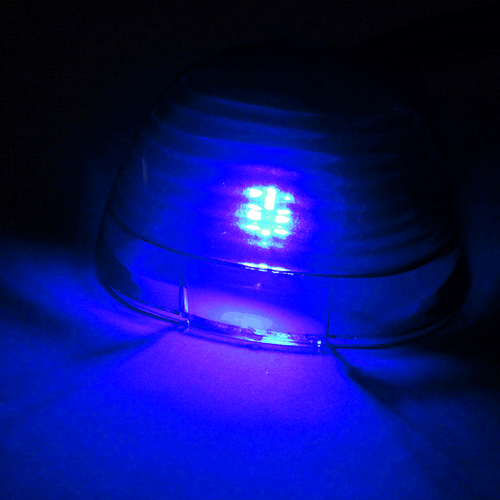 5 Smoke Cab Roof Running Marker Light + Blue LED For Ford F-250 F-350 Super Duty - Foto 2 di 12