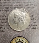 Silver Peace Dollar 1923 P Almost- AU  Very Nice TP-6480