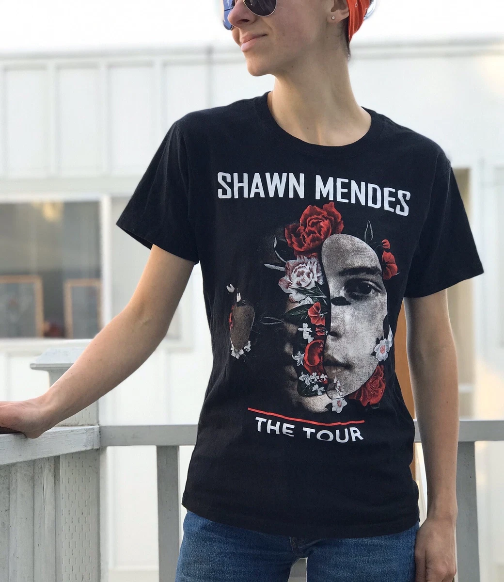 Shawn Mendes 2019 The Tour Graphic T Shirt Size Small Tee