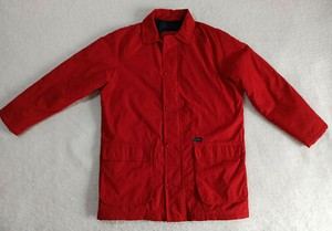mens red wool jacket