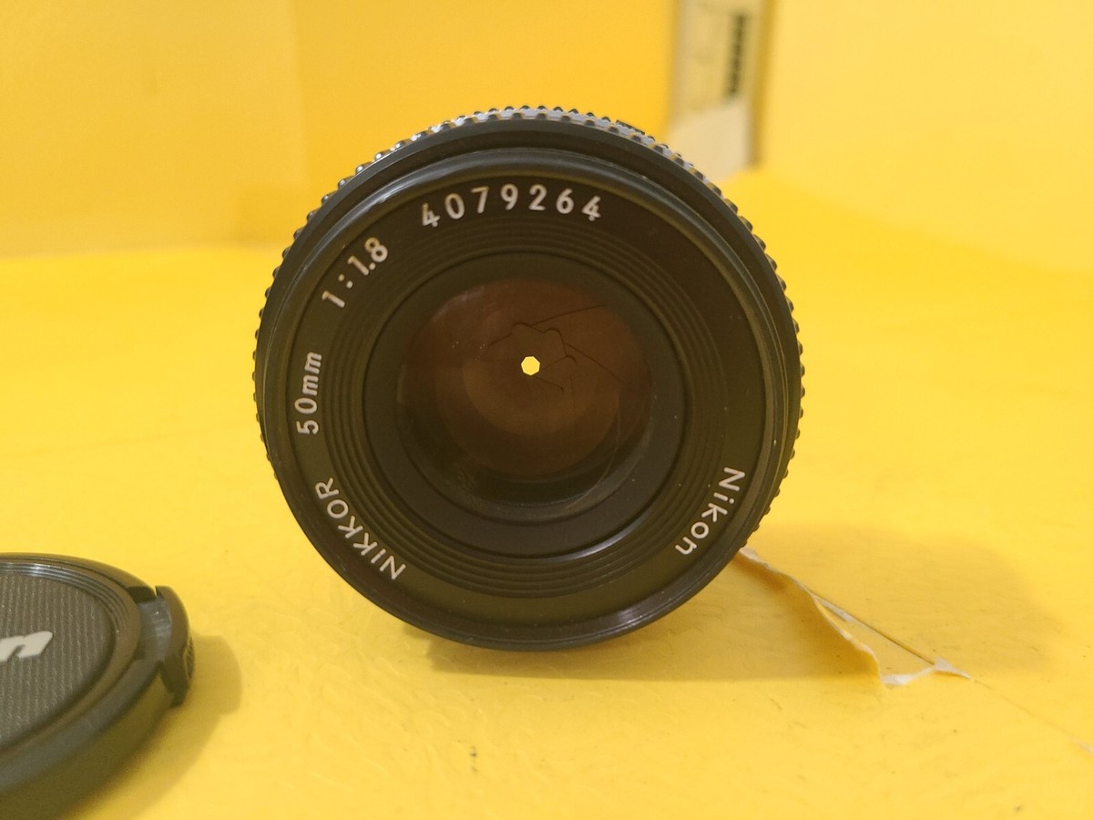 Near Mint] NIKON Ai Nikkor 50mm f/2 lens from Japan 2637390