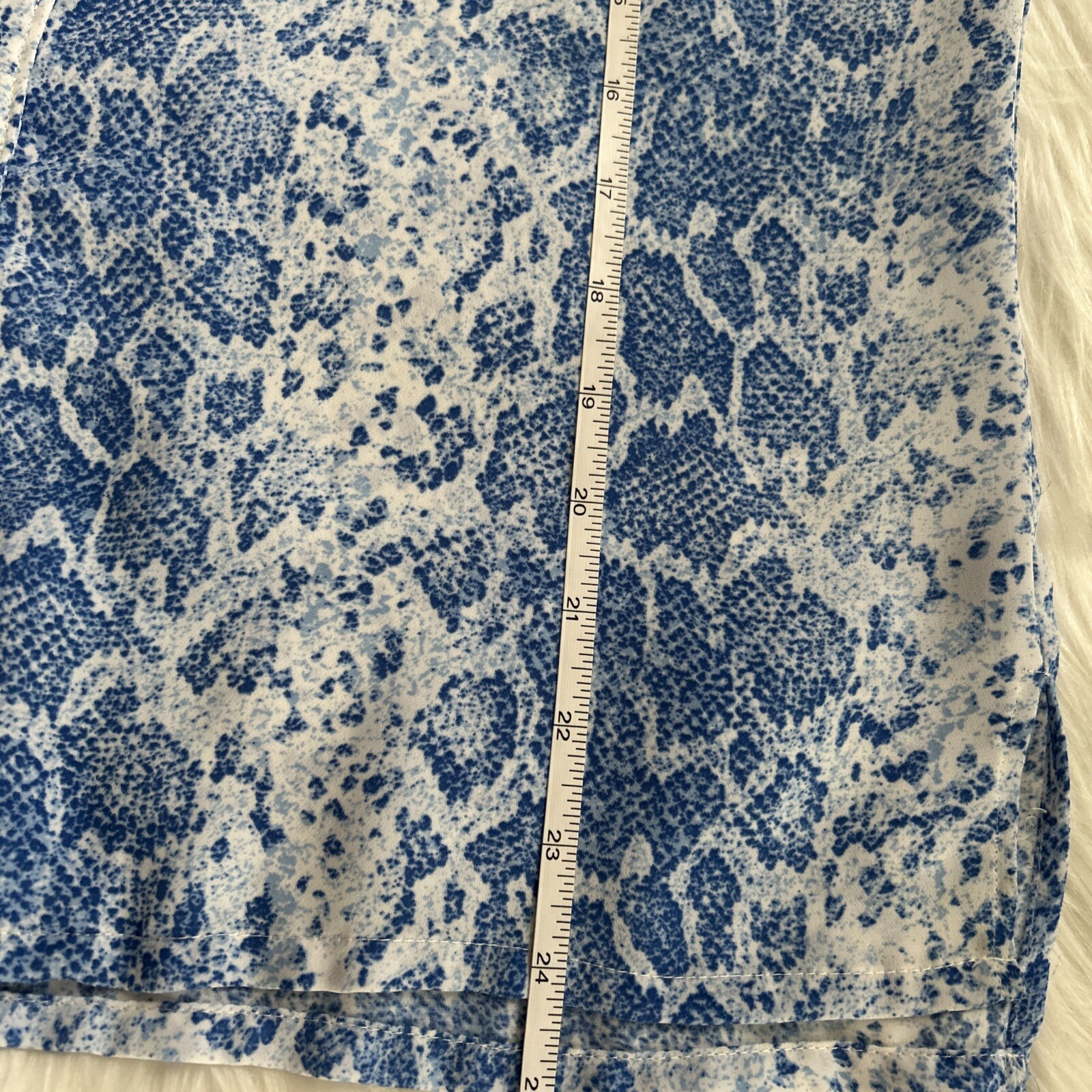 Laundry By Shelli Segal Python Pattern Top Sz 6 - image 11