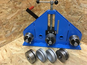 roller bender flat bar tube ring pipe profile box machine section rolling wheel
