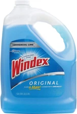 Windex Glass Cleaner Refill 1 Gallon Original Blue Formula Bundled with a PD ...
