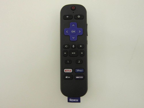 ROKU Rechargeable Voice TV Remote Netflix Disney+ AppleTV+ HBOmax ...