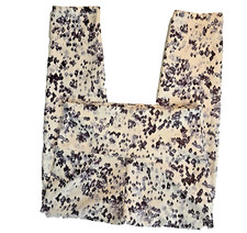 Balance Collection Capri Leggings Women s M White Geometric Workout Gym Pants