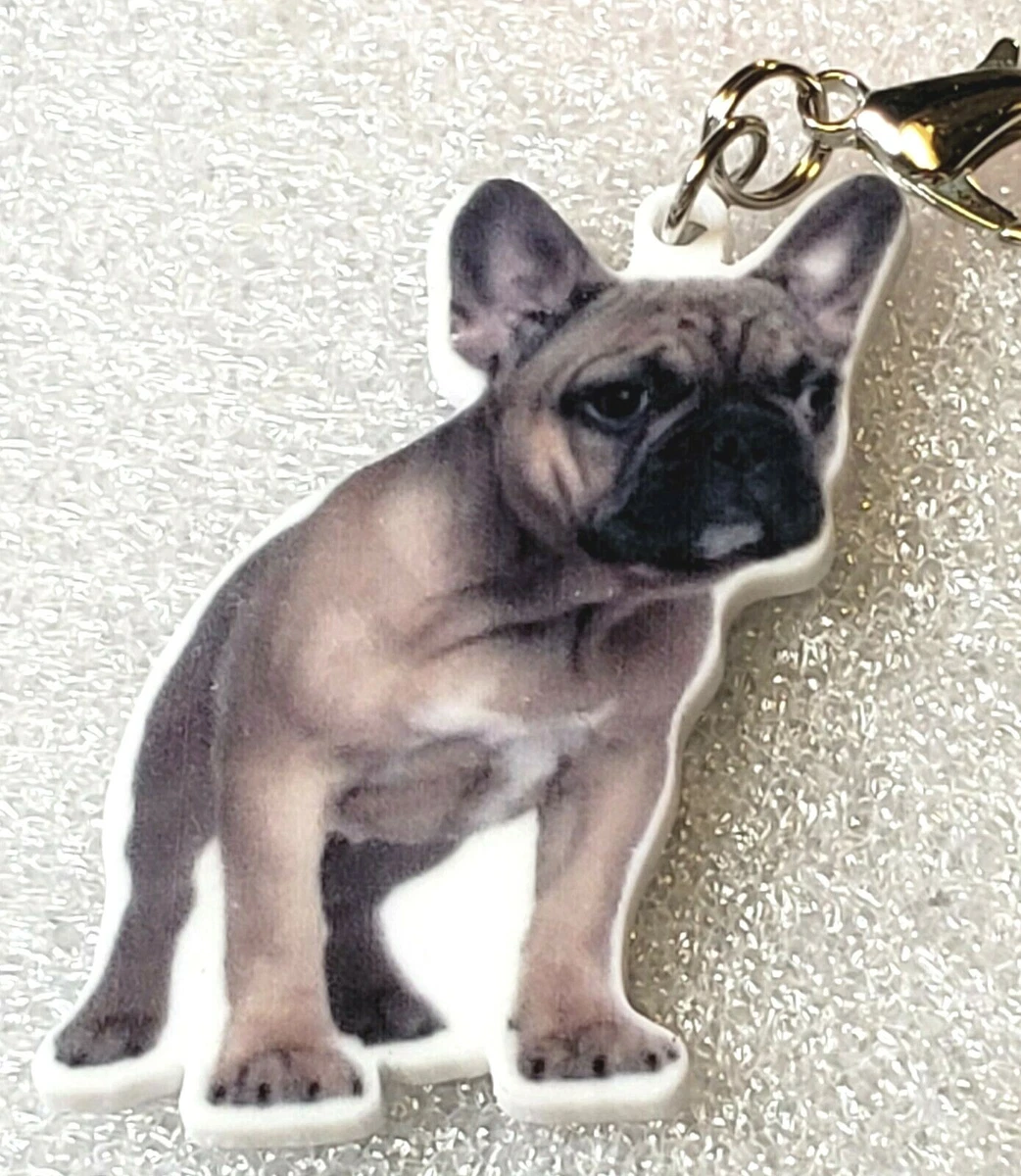 This French Bulldog bag charm is too cute