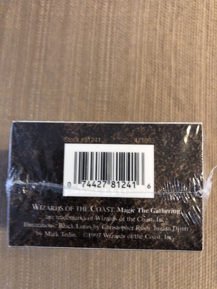 ULTRA PRO 1997 BLACK LOTUS DECK BOX W/75 SLEEVES FACTORY SEALED | eBay