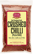 Crushed Red Pepper Flakes 5 lb Bulk - Spicy Chili Seasoning