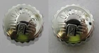 Longines crown in stainless steel diameter 4.4 mm * Tap 10 *