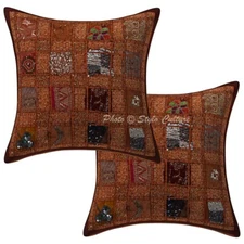Patchwork Cushion Cover Boho Bohemian Sofa Car Pillow Cases For Home Decor