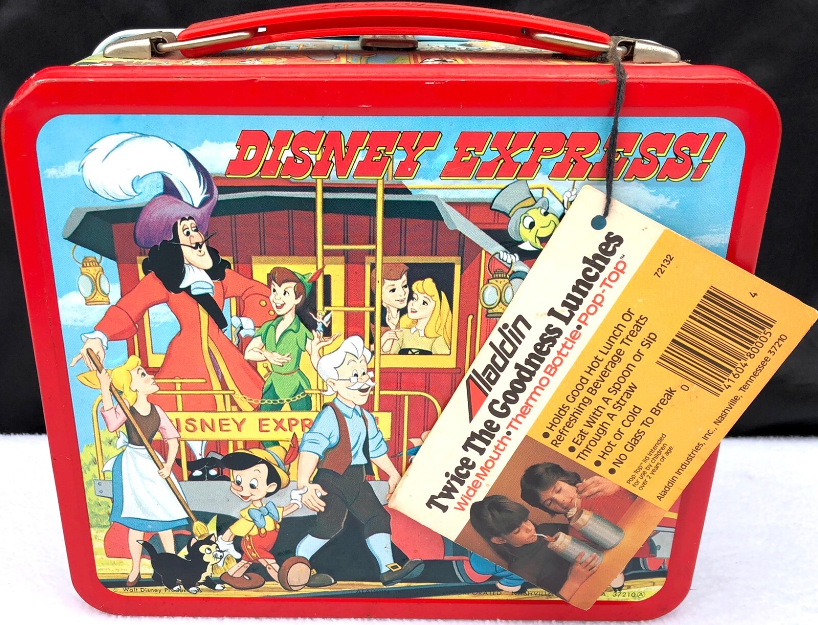 1979 Disney Express Lunch Box * UNUSED NR MINT * w/ Tag NO THERMOS eBay