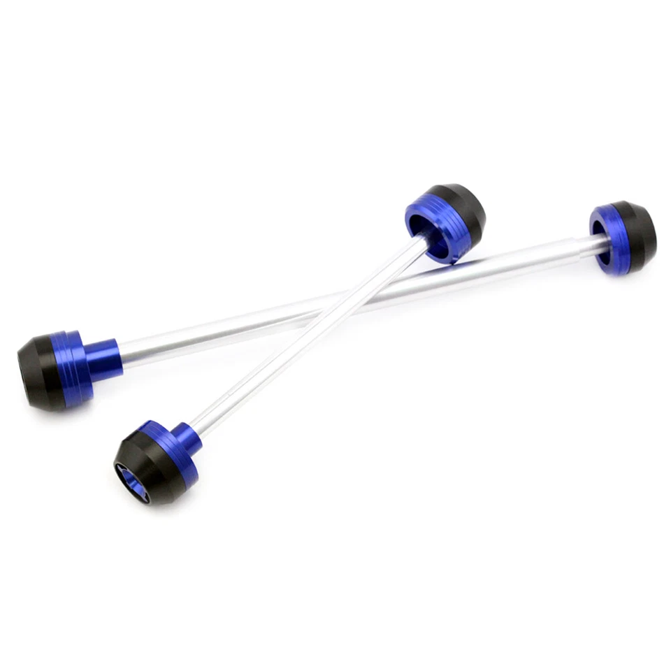 Protector deslizante de choque horquilla eje delantero trasero 2004-2015 para Suzuki GSXR 600/750 Foto 4 de 4