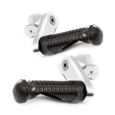 Black 40mm Lowering Front Foot Pegs M-PRO For Sprint ST 05-08 09 10 11 12 13