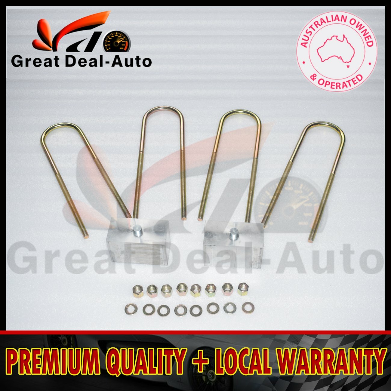 For Toyota Hilux 2WD with 16mm Pin Solid Lowering Block Kit 3" 75mm eBay