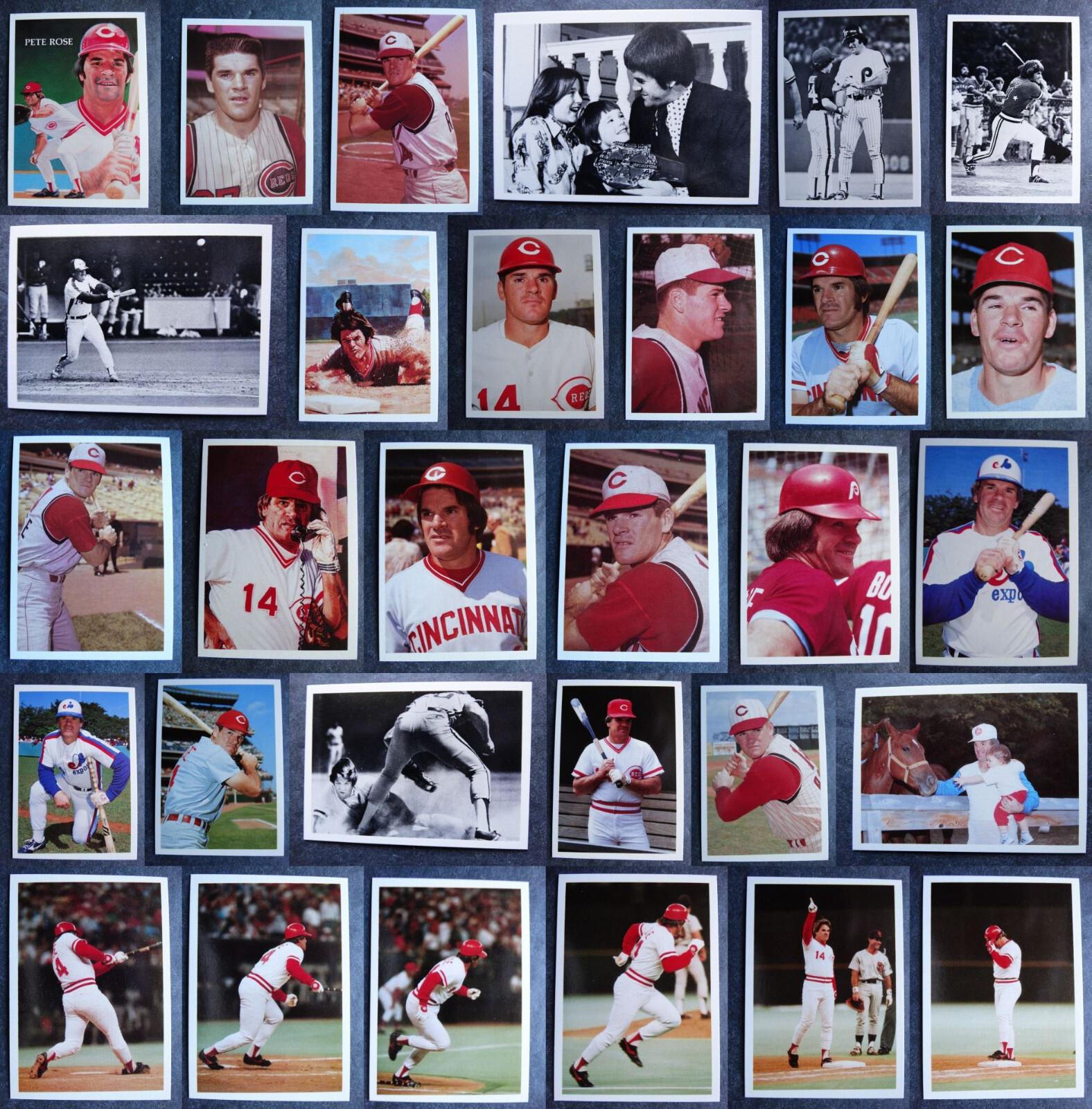 1985 Renata Galasso Pete Rose Baseball Cards Complete Your Set You U Pick 1-120