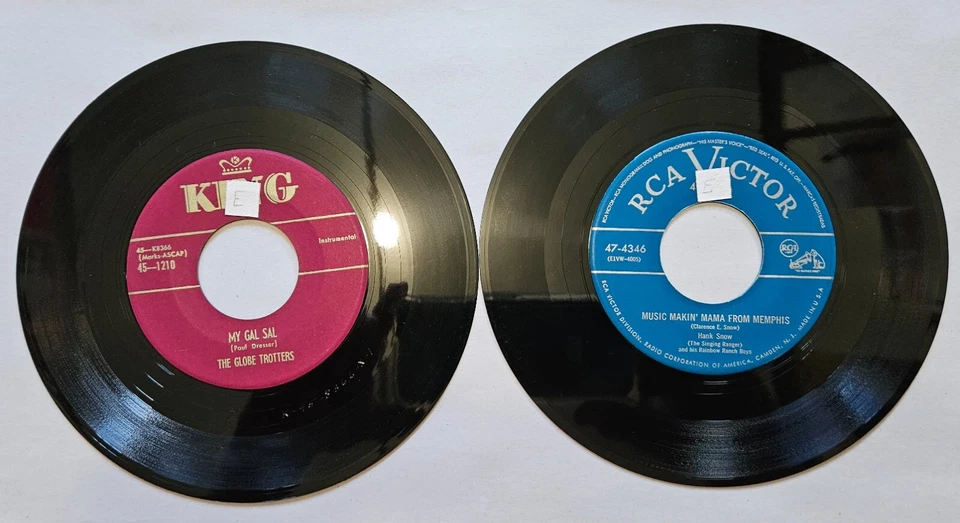 7" Lot #54 TESTED 45s My Record House 10-Sleeve Album Binder Book 1950s Country - Image 2 of 4