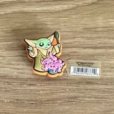 NWT Crocs Jibbitz Grogu with Food The Child Baby Yoda The Mandalorian Charm