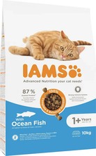 IAMS for Vitality Katzenfutter mit Seefisch 1...