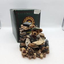 Boyds Bears Otis Tax Time Accounting Accountant Figure Figurine USED 1994 2262