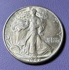 1942-D 50C Walking Liberty Half Dollar