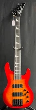 Jackson JS3VQ Concert Bass 5-String Bass Guitar Cherry Burst Finish