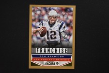 Tom Brady 2013 Panini Score Gold Zone /50 New England Patriots #285 Parallel