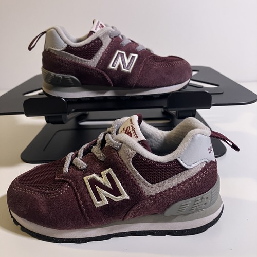New Balance 574 Classic Kids Shoes Youth 7.5 Suede Mesh Lace Up Sneakers