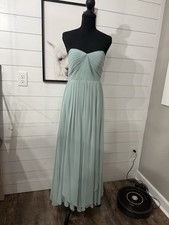 Jenny Yoo Mint Green Formal Dress Sleeveless Size 2 Wedding Bridesmaid