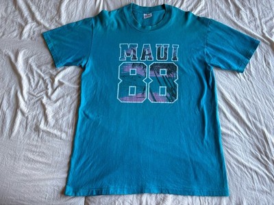 Vintage 80 s Maui Paddle Boarding 88 Single Stitch Stedman Size L