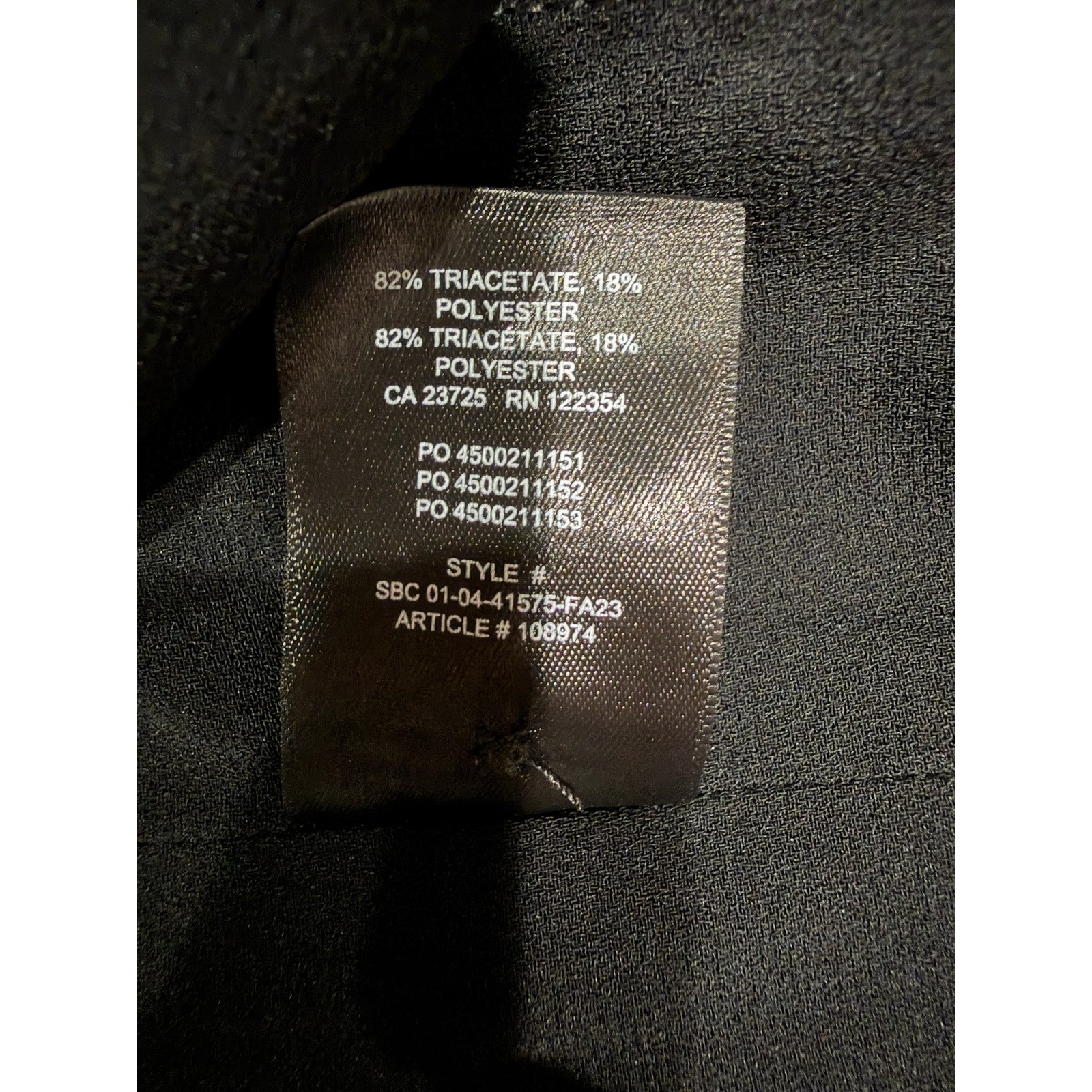 Babaton Aritzia Black Tailored Vest Waistcoat Button Front Size 00 108974 image 7