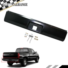 Rear Bumper Roll Pan Steel w/LED Light For 1999-2006 2007 Silverado/Sierra 1500