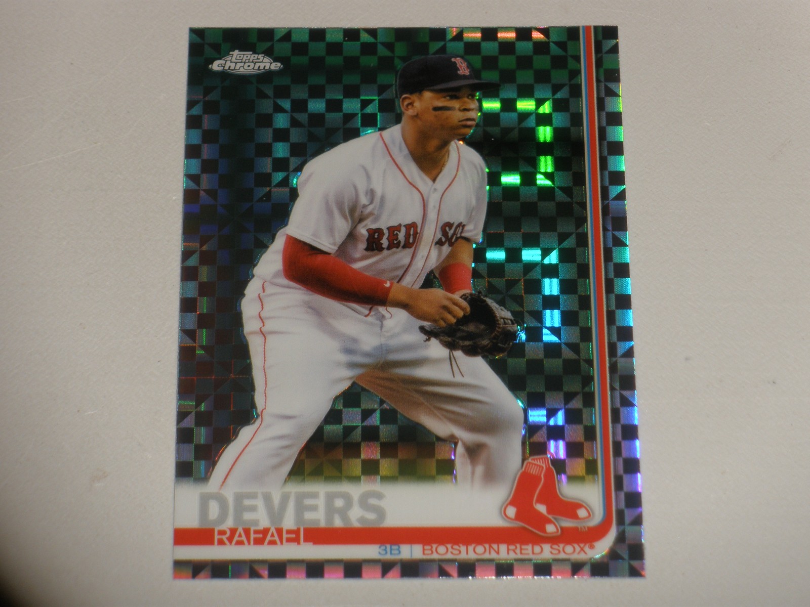 2019 Topps Chrome Xfractor #184 Rafael Devers