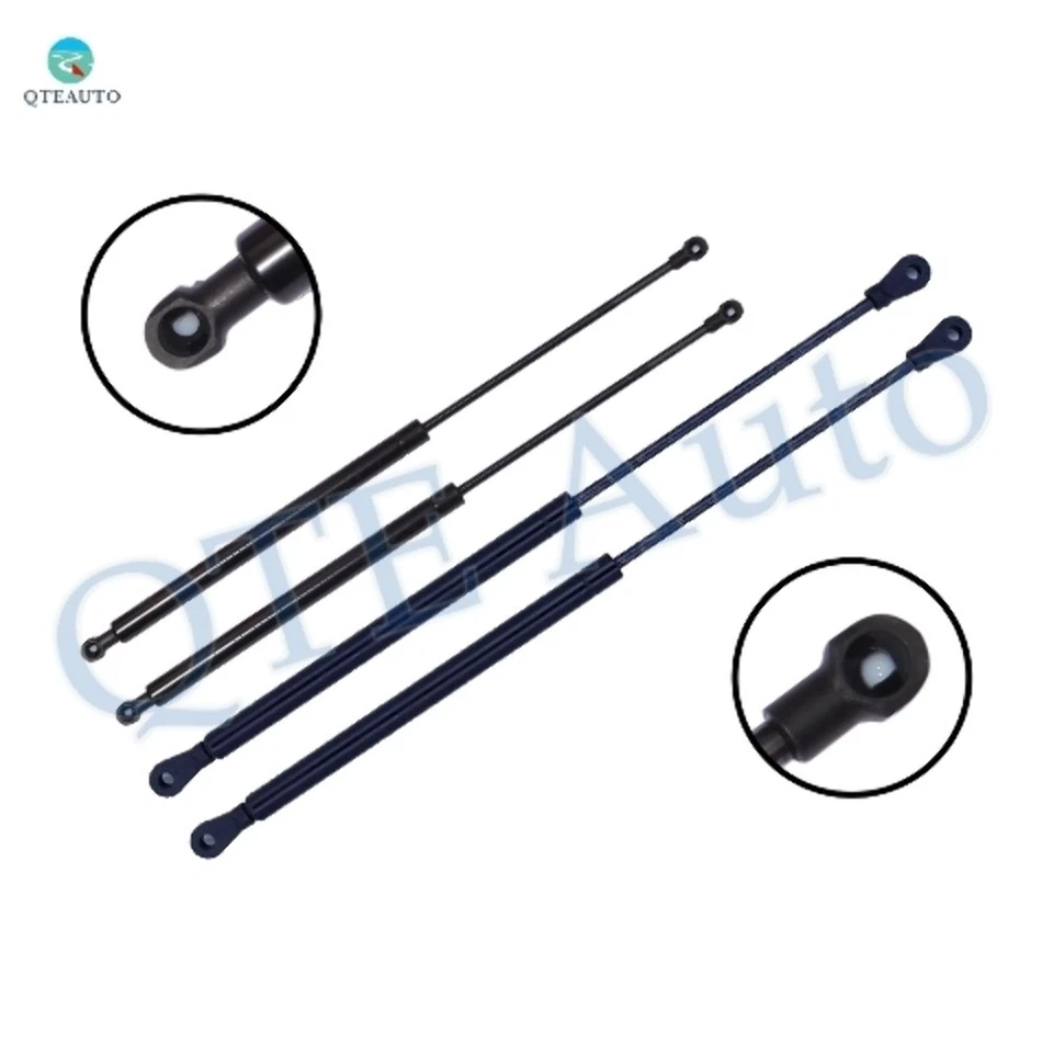 Juego de 4 soportes de elevación de capó delantero-portón trasero para Audi S4 2002 Foto 2 de 4