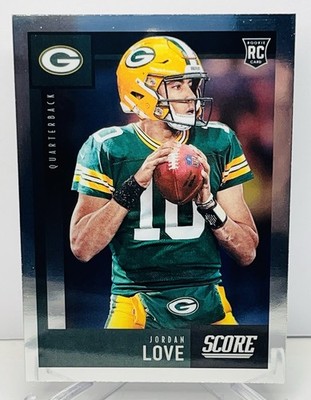 2020 Panini Chronicles Score Jordan Love Rookie RC #444 Green Bay Packers