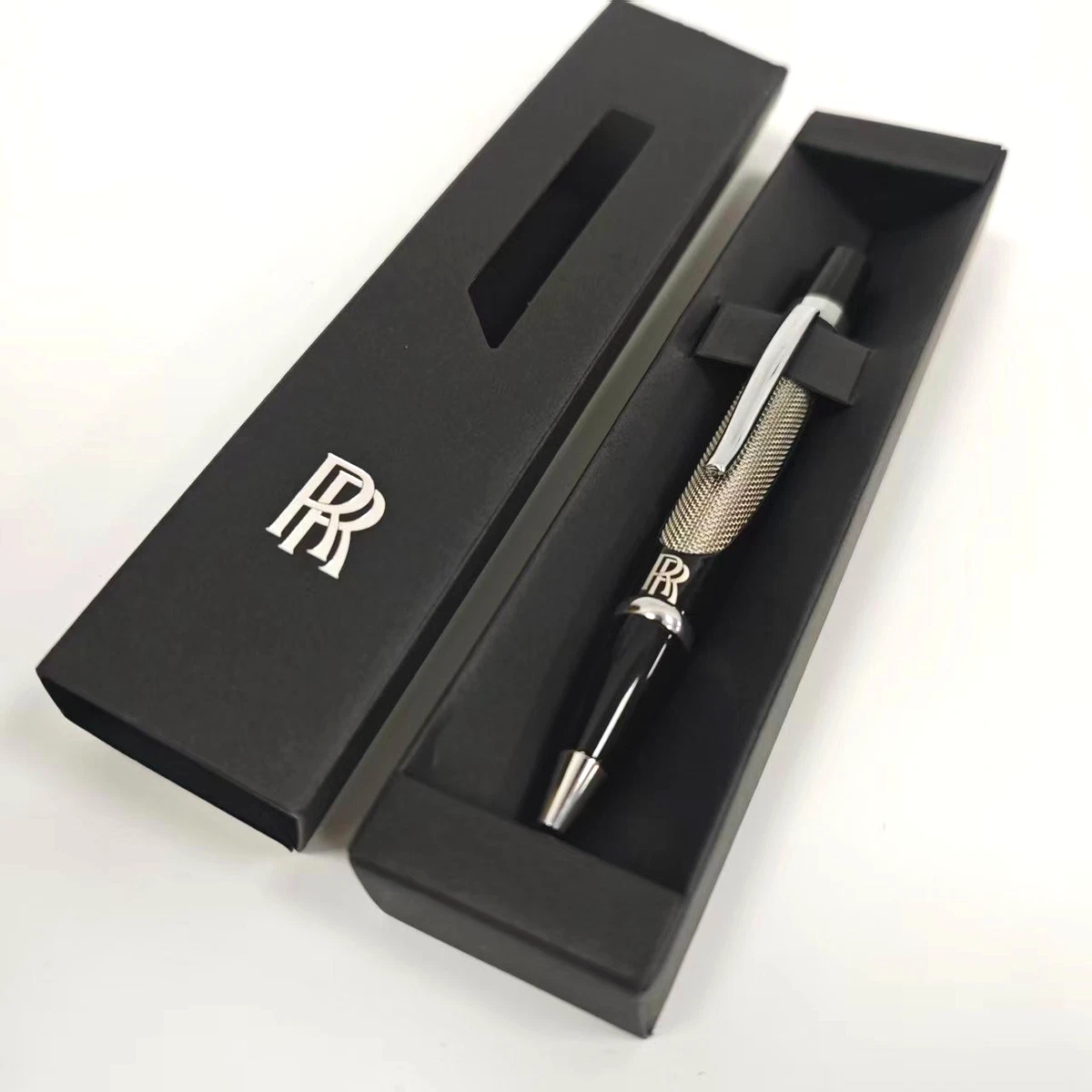 Rolls-Royce Black & Silver Luxury Ballpoint Pen Collector’s Edition VIP Gift
