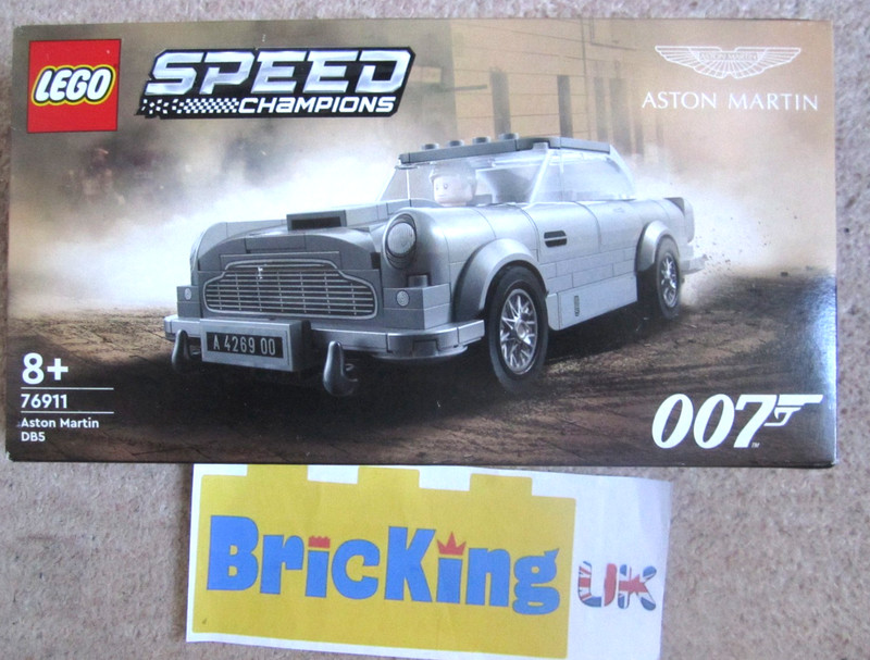 LEGO Aston Martin DB5 James Bond 007 Speed Champions set 76911 (new/sealed)