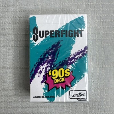 Superfight Card Game The 90s Deck Expansion Pack Skybound BRAND NEW SEALED